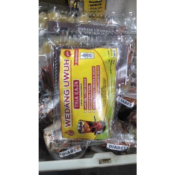 

wedang uwuh lengkap jahe mateng