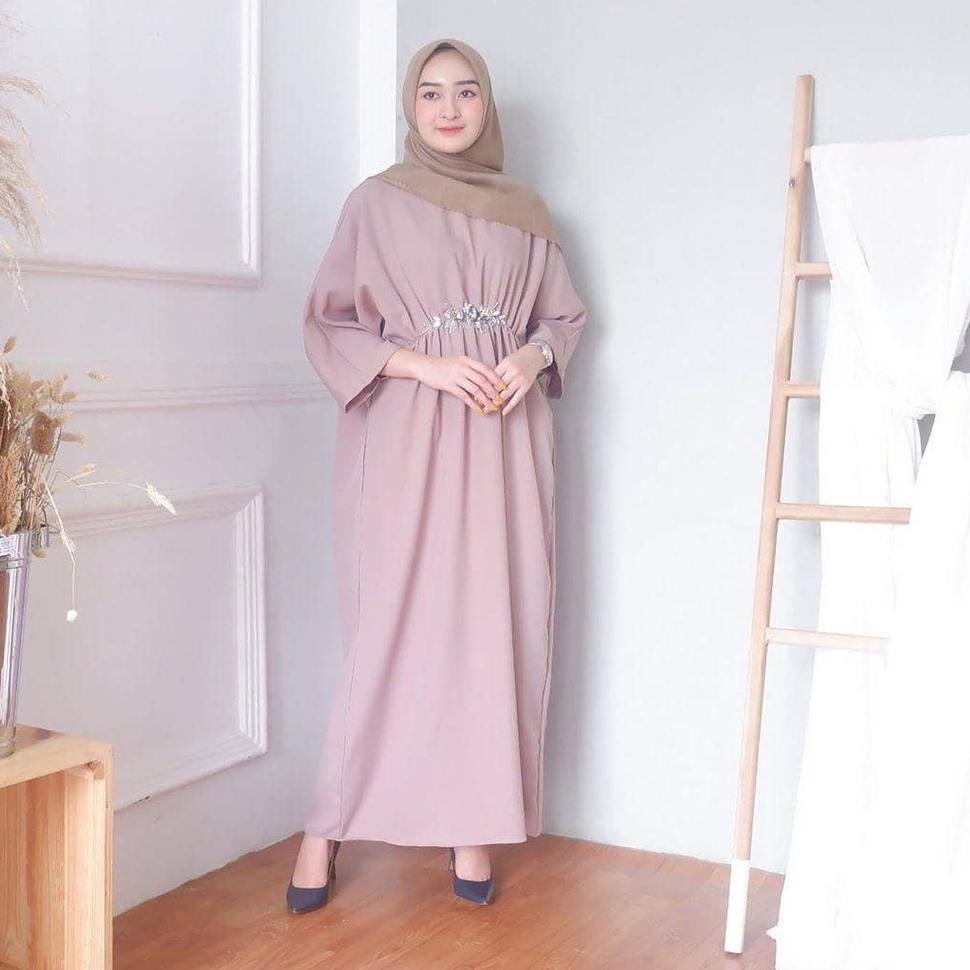 Stok Terbatas DEMEN OUTFIT - Maria Kaftan / Kaftan Wanita Terbaru 2023 / Gamis Kaftan Wanita