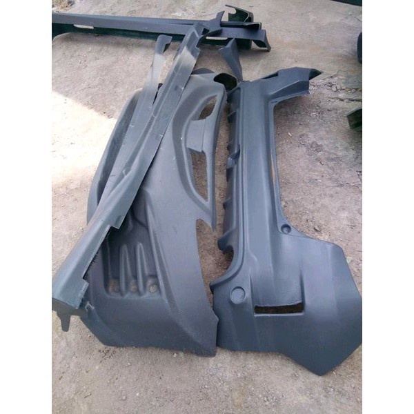 Bodykit Honda Jazz Gd3 Adaptasi Mugen Rs Depan Dan Samping Lkp