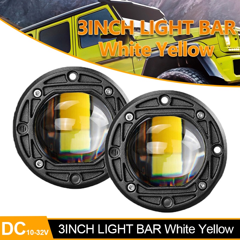 Lampu Led Bumper 30W 8D - Led Bemper Offroad ARB Led Foglamp 3 inch 2 Warna