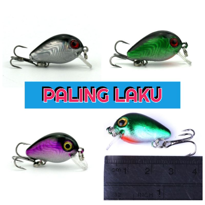 Umpan Pancing Ikan Kecil fishing Lure Crank baits