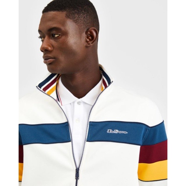 Jata Tracktop Ben Sherman White Bnwt
