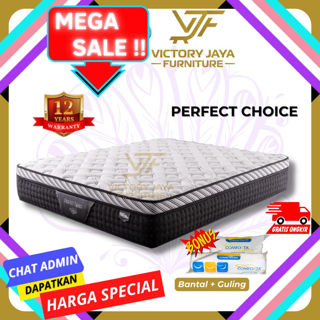 Kasur Spring Bed Comforta New Perfect Choice (Hanya Kasur) Uk 180x200