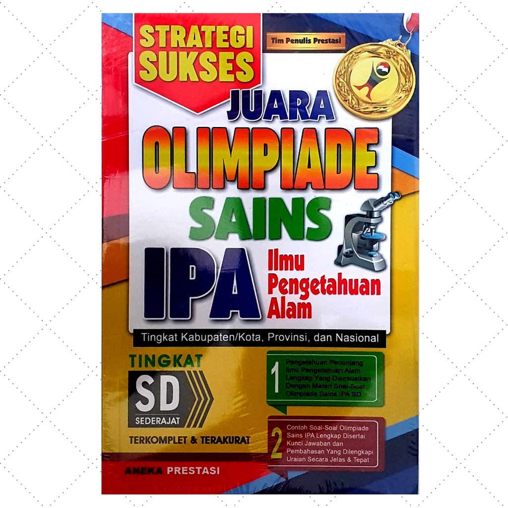 Strategi sukses Juara Olimpiade sains ipa SD