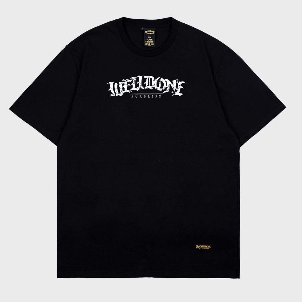 BOOMING Welldone Tshirt - Grunge Black