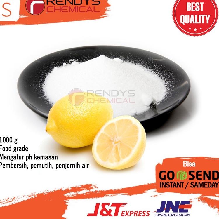 

BRANDS FESTIVAL Citric Acid Monohydrate - Asam Sitrat - Asam Citrun 1 kg 