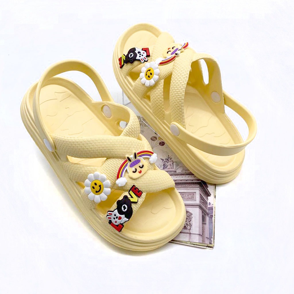 Sandal Selop Wanita Untuk Anak Dan Dewasa Bahan Karet Korean Style Trendy Uk.30-40