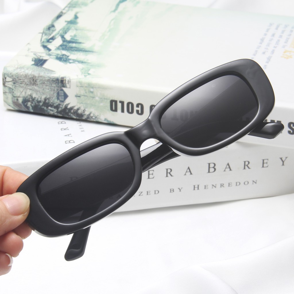 KACAMATA HITAM WANITA FASHION KOREA GAYA RETRO UV PROTECTION 400