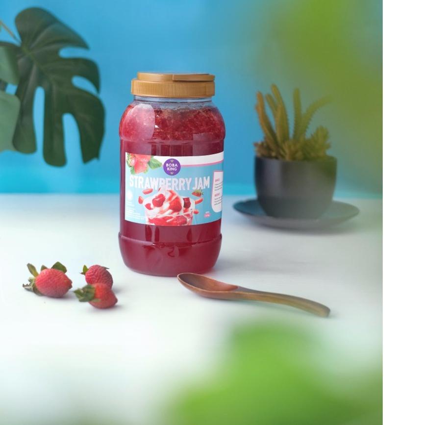 

➷ 2.3 kg Boba King Strawberry Jam ☎