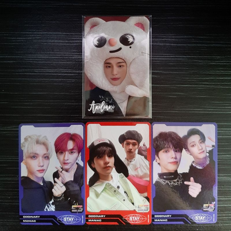 [TAKE ALL] Hyunjin JYPshop Maxident POB Benefit JYP Shop + 3 PC Unit Photocard Stray Kids