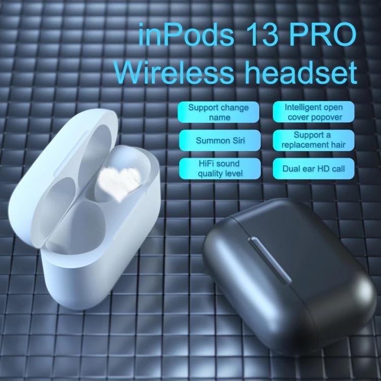 Headset i13 Pro Macaron Stereo Bass Earphone Wireless Bluetooth HiFi