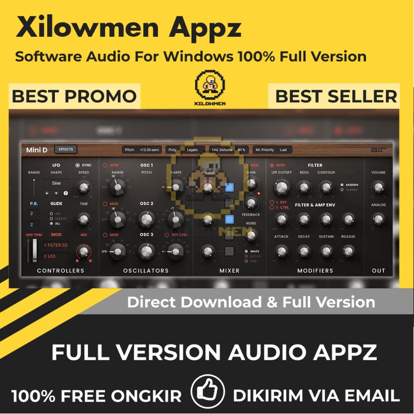 [Full Version] AIR Music Technology Mini D Pro Lifetime Audio Software WIN OS