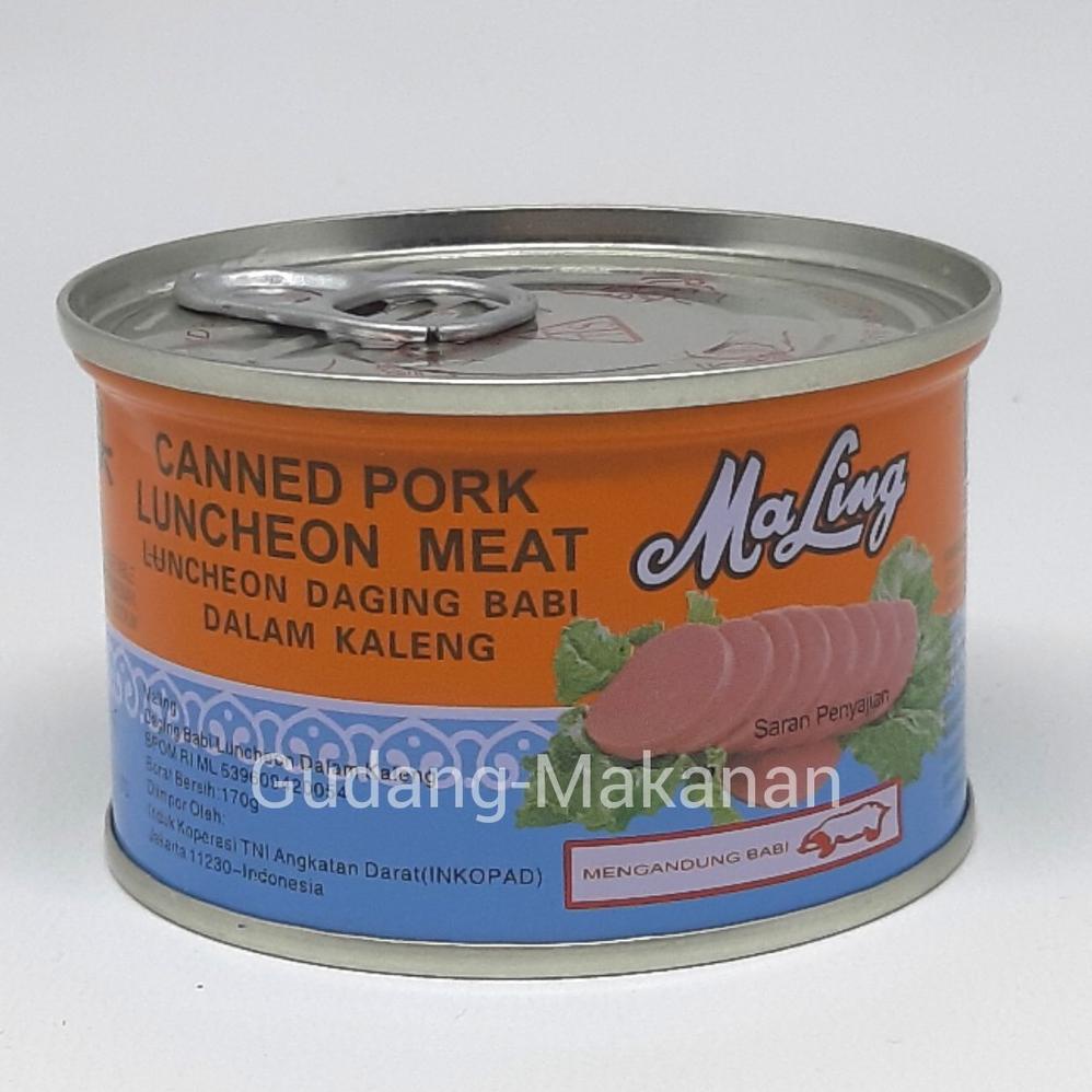

TERLARIS TTS MALING PORK LUNCHEON MEAT 170gr - DAGING BABI OLAHAN Dapat di Percaya