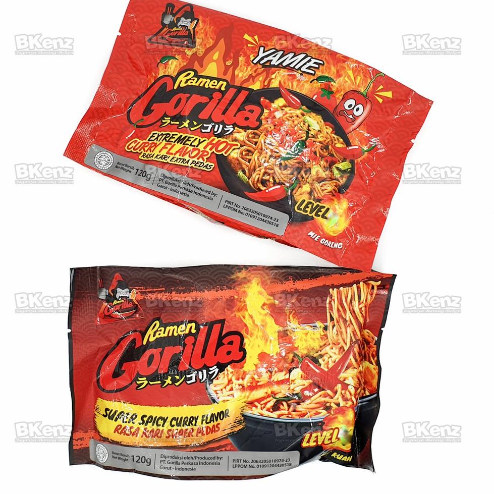 

M26 Ramen Gorilla Mie Instant Pedas Mi Instan Gorila Kuah Goreng Yamie PALING DIMINATI .,.,.