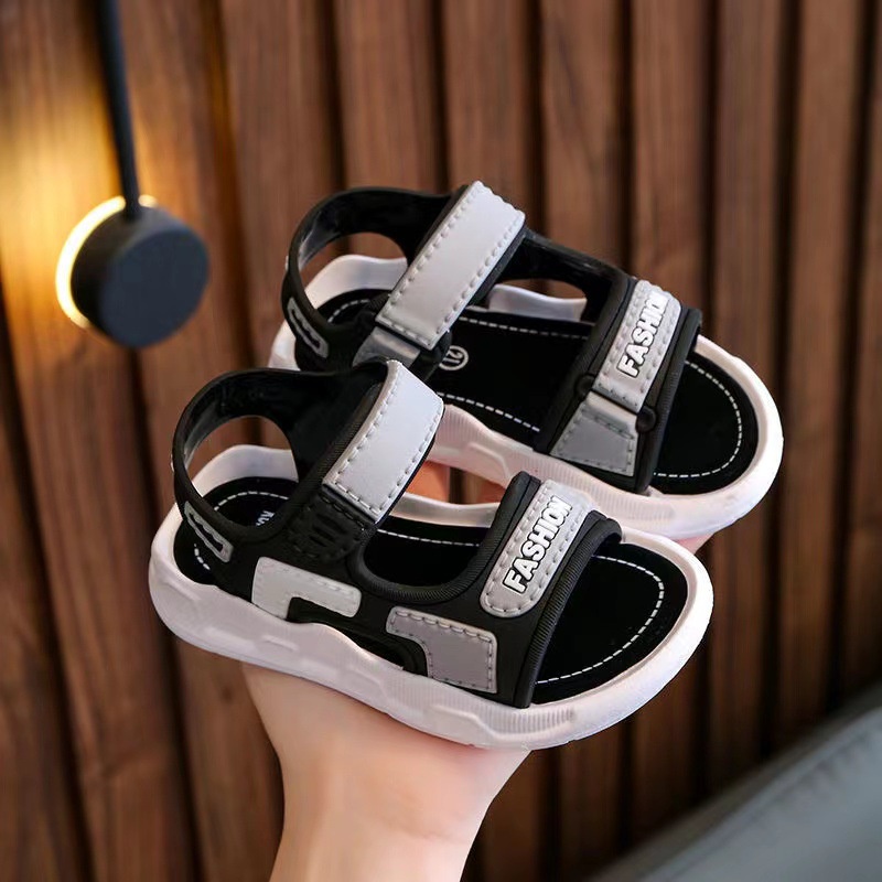 PROMO 12.12 PUNCAK Okaybaby B185 Sandal Gunung Anak Laki-laki Perempuan Import Termurah Kekinian Sendal Casual