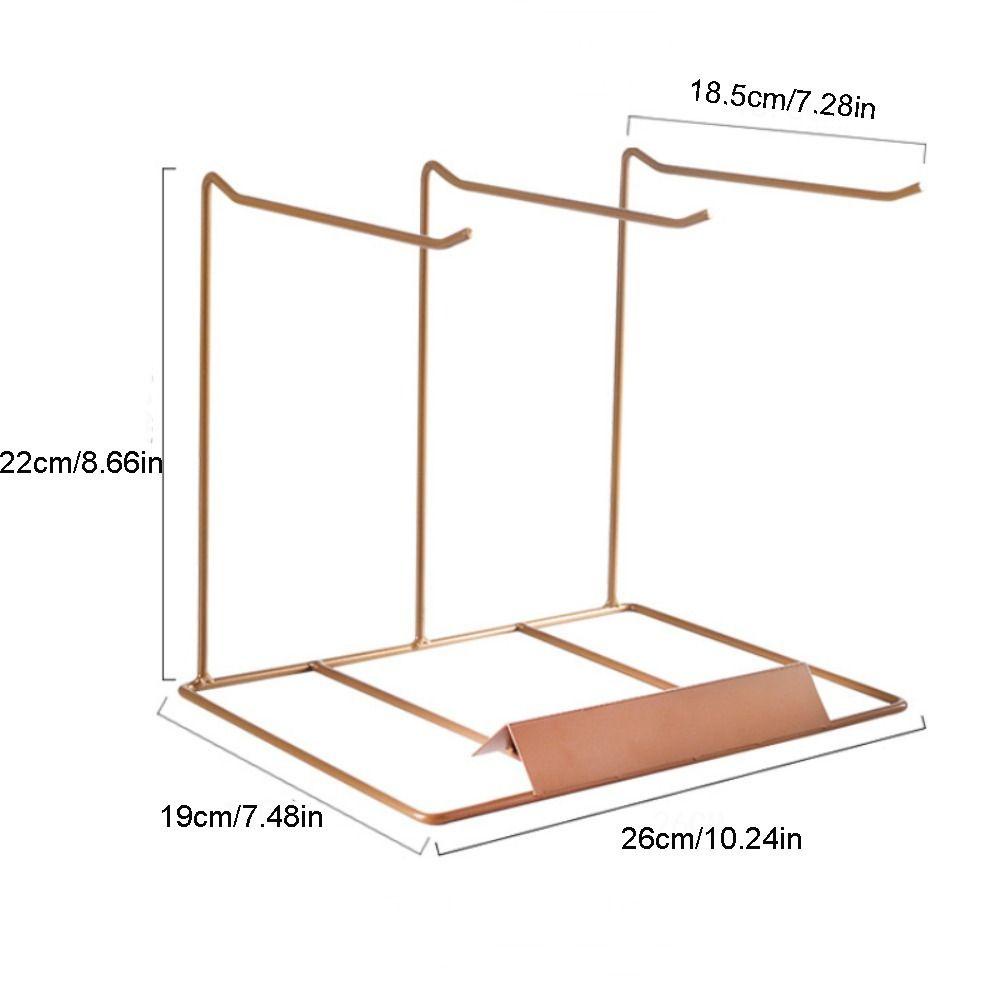 Mxbeauty Rak Display Perhiasan Sederhana Jewelry Organizer Stand Rumah Tangga Microlandscape Gantung Kalung Case