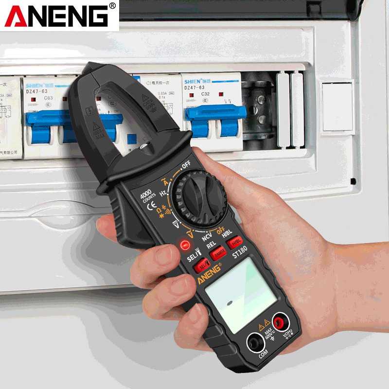 Taffware ANENG Digital Clamp Meter Voltage Tester - ST180