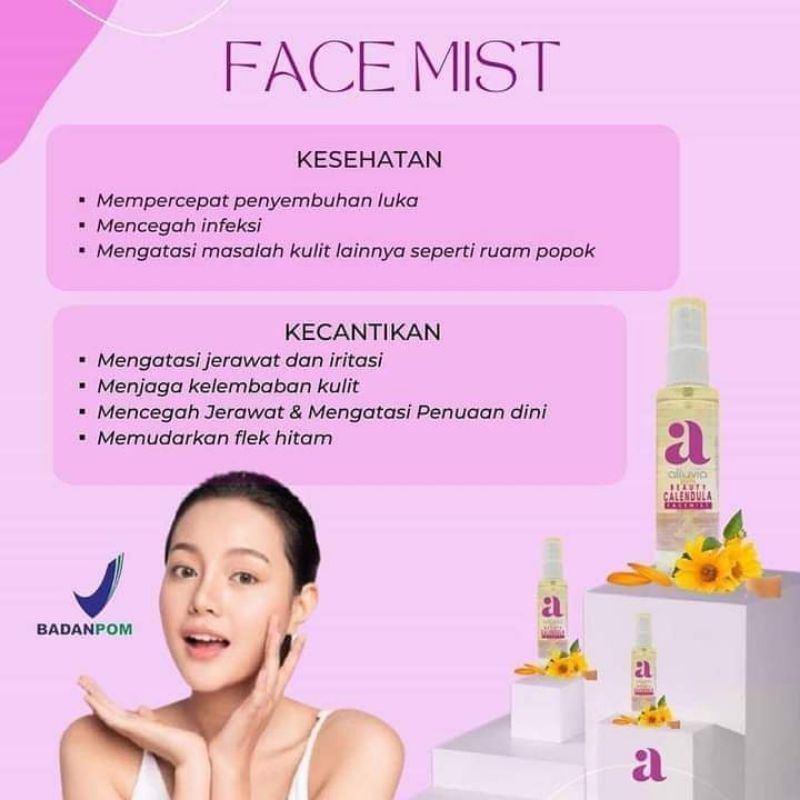 ALLUVIA CALENDULA FACE MIST ORIGINAL