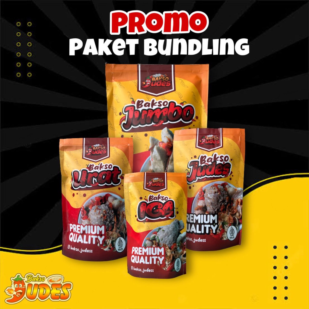 

Paket Bundling 4 Varian Bakso Best Seller