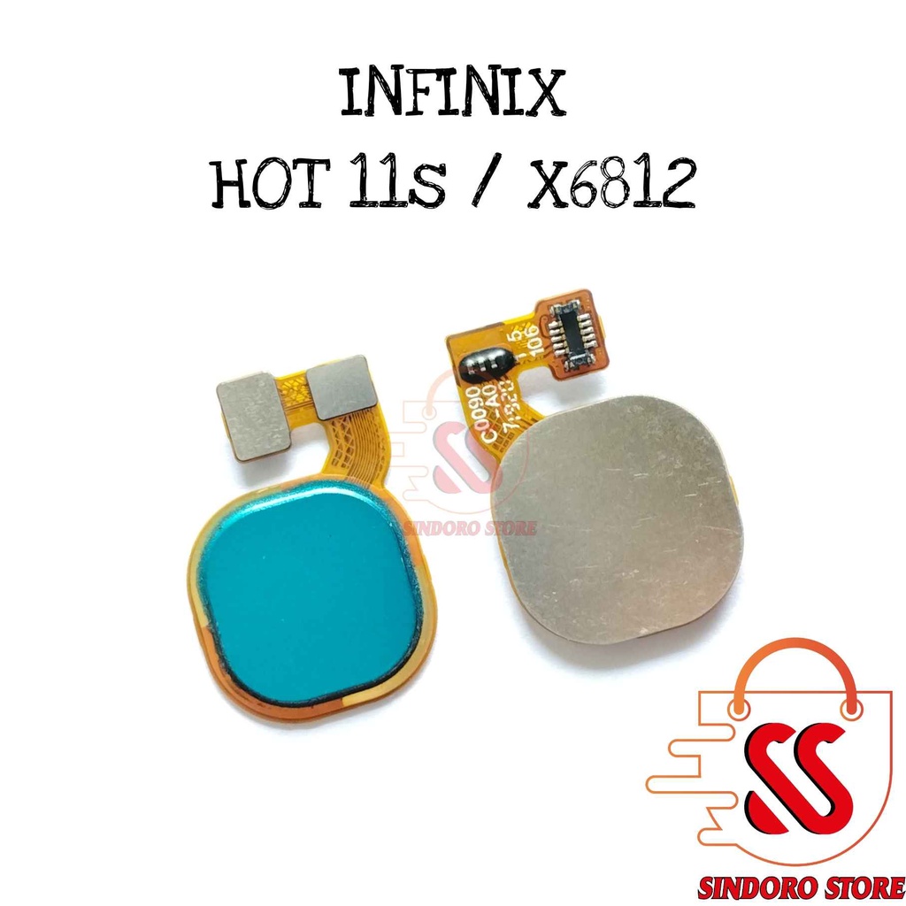 Flexible Fingerprint Infinix Hot 11S X6812 Finger Print Sidik Jari