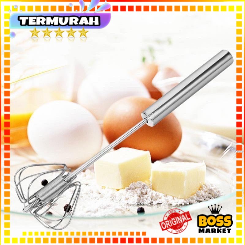 Better beater alat kocok pengocok telur baking manual otomatis praktis tekan putar