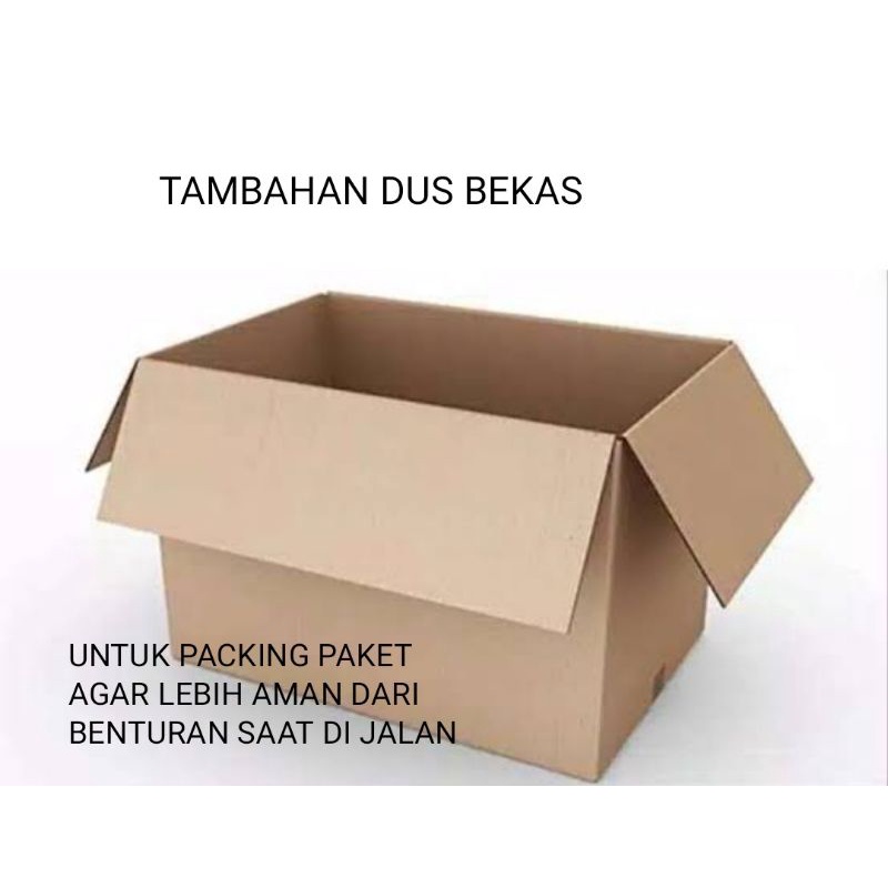 

[DISARANKAN] TAMBAHAN EXTRA DUS PACKING