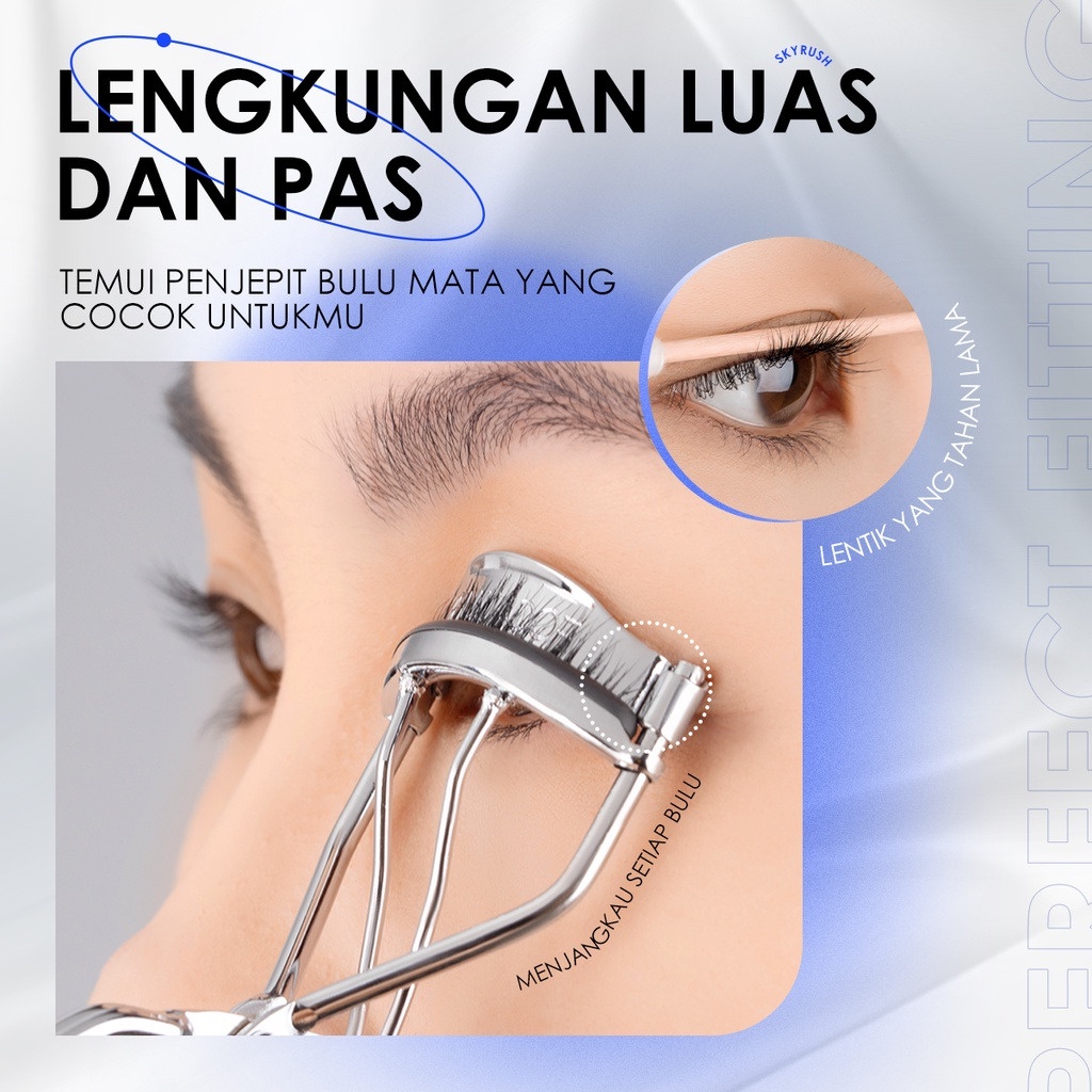 RAFEYLA - FOCALLURE Eyelash Curler Lasting Curl Eye Makeup Tools