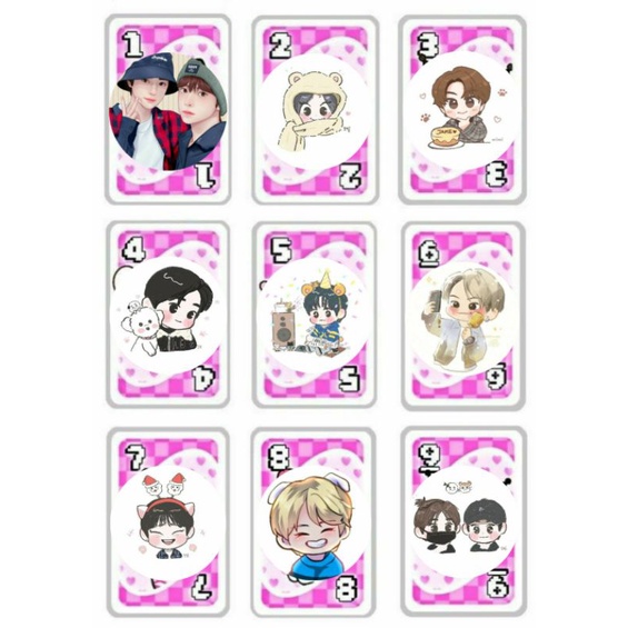 Custom Kartu Uno BC Sunghoon (Booked by Ohsundayss)