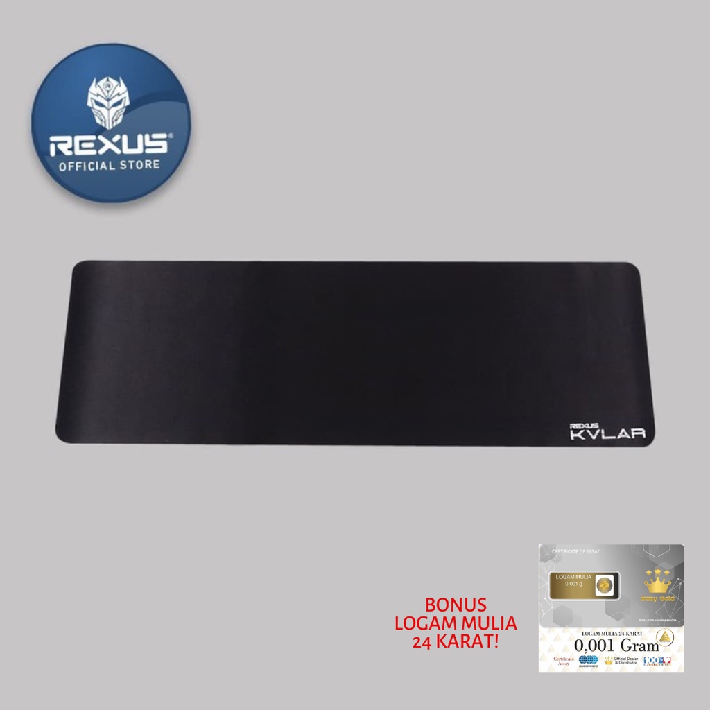 Rexus KVLAR T5 Gaming Mousepad 640x210 tatakan alas mouse - MP-KVCTT5