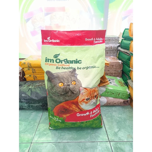 EKSPEDISI MAKANAN KUCING IM ORGANIC GROWTH 7.5KG/ IM ORGANIC GROWTH