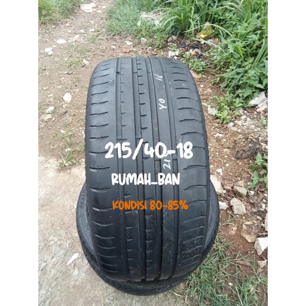 ban mobil second Ukuran 215/40 r18