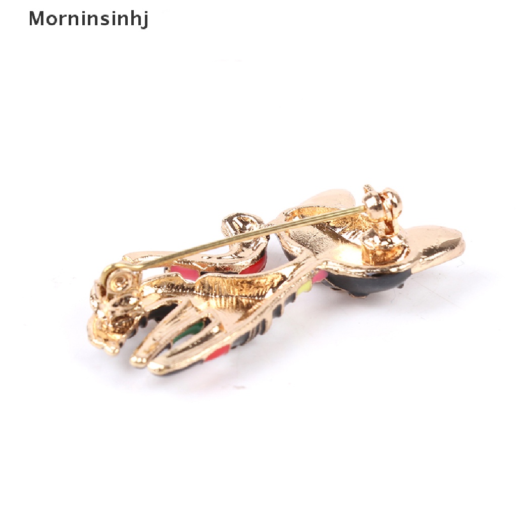 Mornin Bros Kucing Enamel Cat Lucu Unisex Wanita Pria Brooch Pin Perhiasan Desain Hewan id