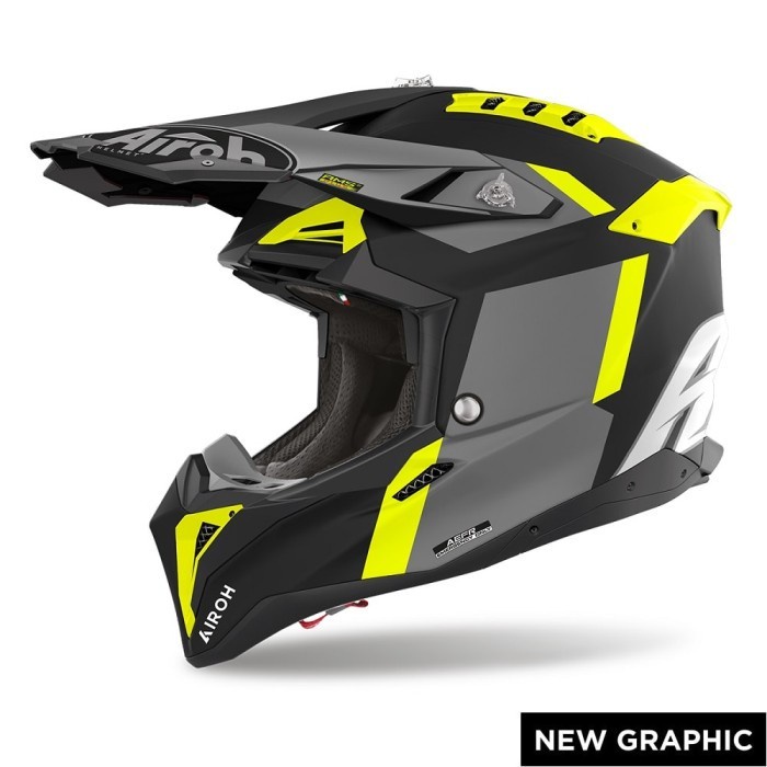 Helm AIROH Aviator 3 Original - Glory Yellow Matt