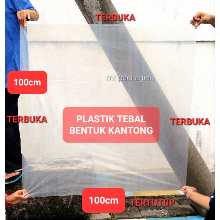 Plastik JUMBO UKURAN TERLENGKAP | Kantong Plastik Besar Kuat | Kresek bening besar | tas laundry | wadah pakaian londry