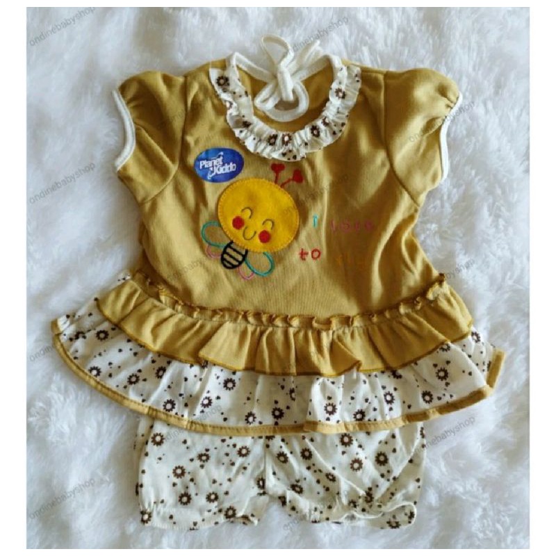 Toko Rombengan⭐BARU.. Baju Bayi Murah | Baju Bayi 0-6 bulan | Setelan Celana Bayi Perempuan