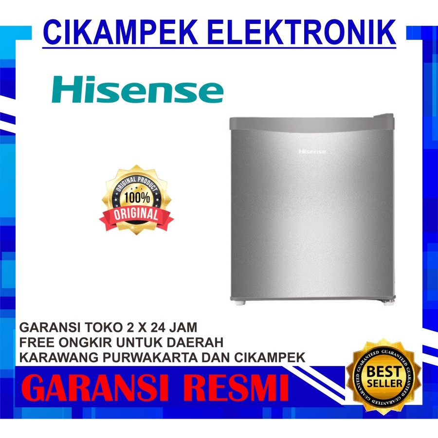 Kulkas Mini Bar Hisense RR58D41GN / Kulkas Mini Hisense