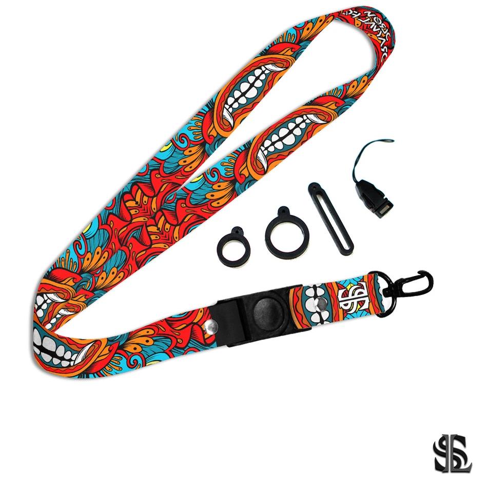 

Murah Meriah SL Premium lanyard motif Barong - Barong Series BRG-01