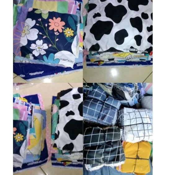 Sale Sekarang KAIN PERCA KILOAN SISA SPREI UK 20×20 30×30 40×40