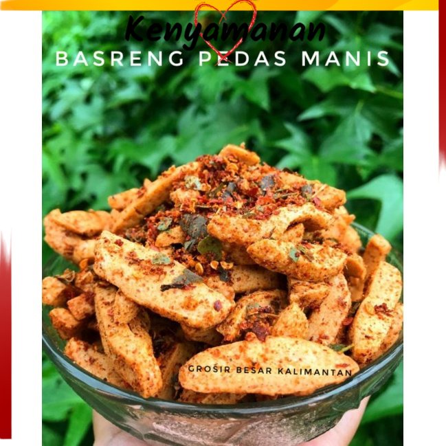 

Bakso Goreng 50gr Pedas Manis Original Seblak Super Pedas Jeruk Purut/ Basreng Pedas / Basreng Pedes Manis Jeruk Purut /Grosir Besar Kalimantan