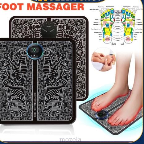 ➯ Pijat Kaki EMS Pad  USB Charging Mat Origianal Tikar Pijat Kaki Jepang EMS Foot Massager ❋