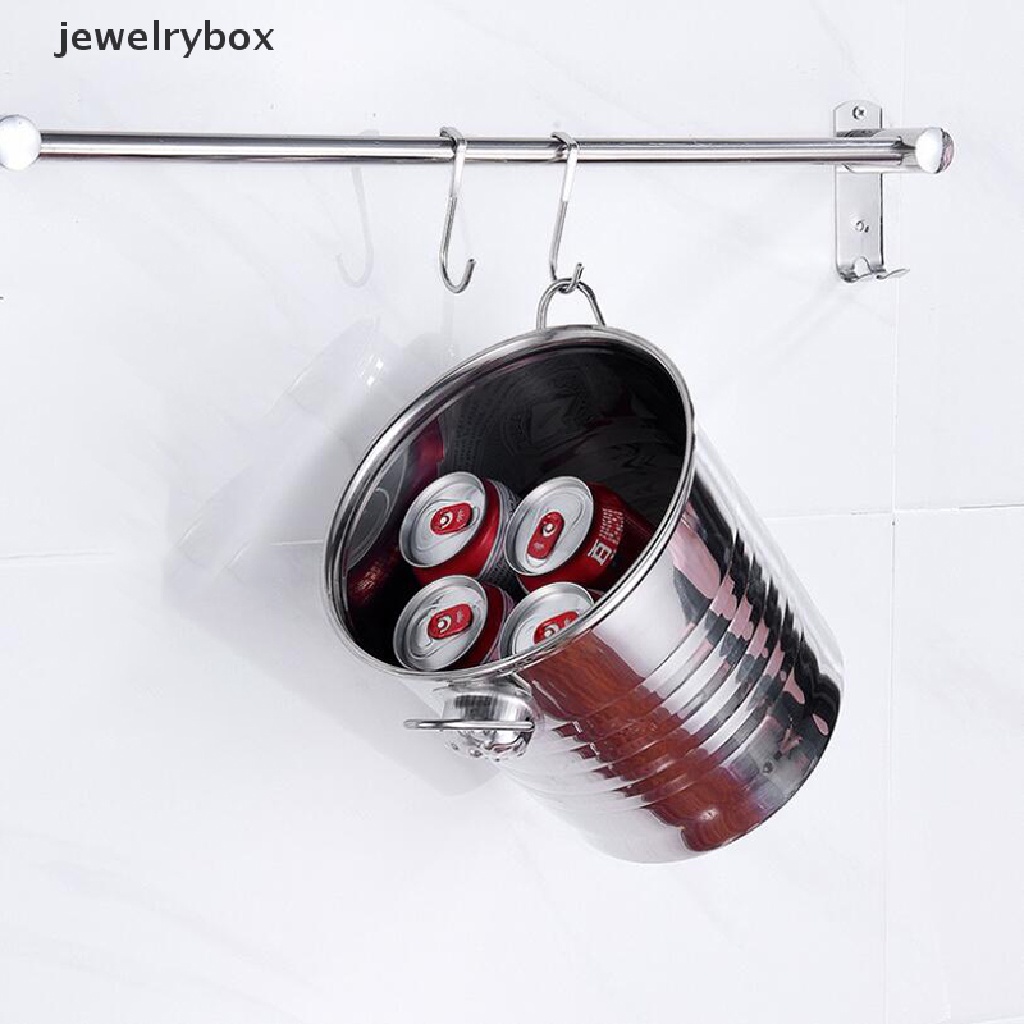 [jewelrybox] Stainless Steel Over Door Double Hooks S-type Cabinet Gantungan Pintu Belakang Coat Hook Butik