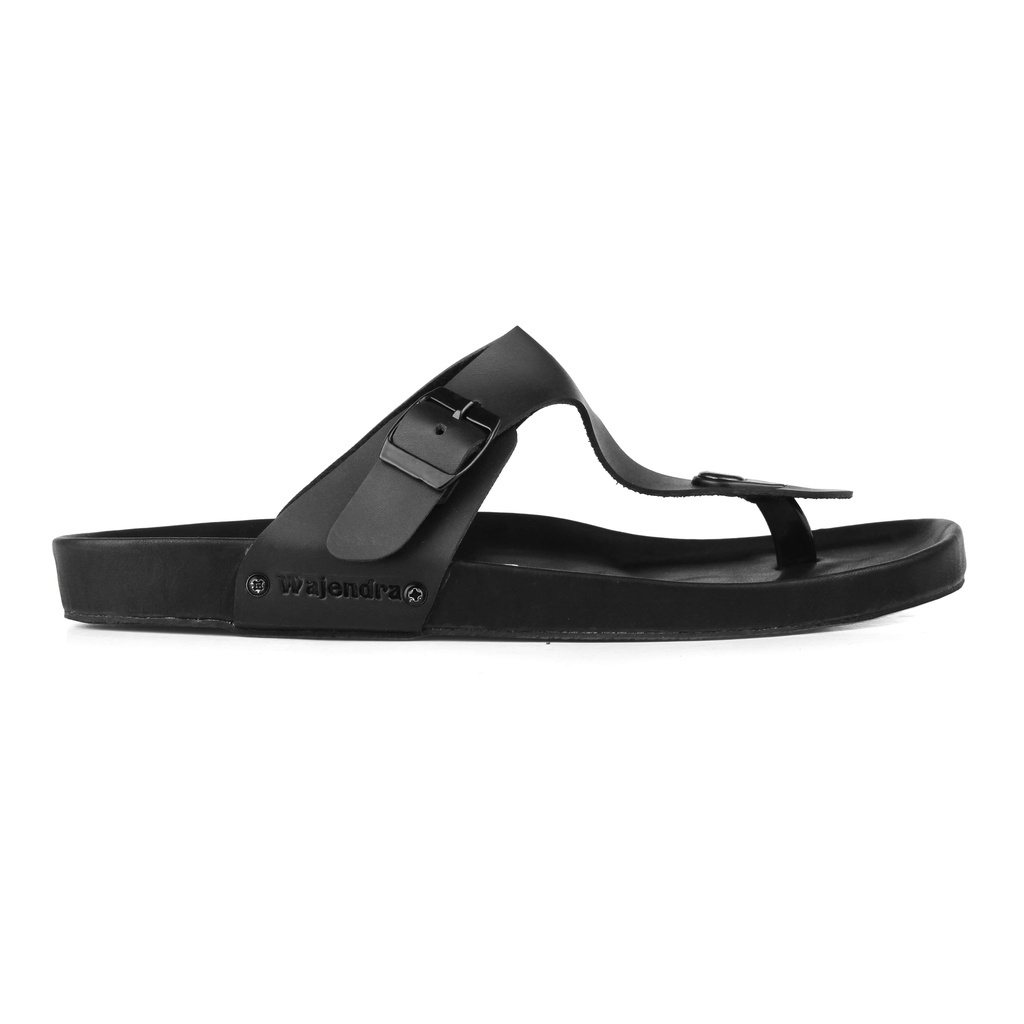 Sandal Pria Klasi Bertali Minimalis Slop Casual Semi Formal Nyaman Stylish Wajendra Sendal Cowok Lebaran Pesta Kondangan Aktivitas Santai Desain Terbaru Berkualitas UW05