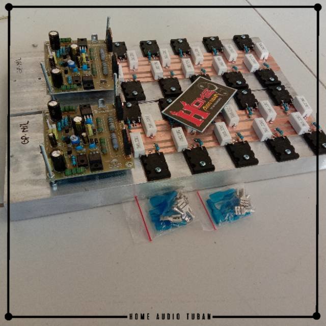 Kit Driver Amplifier SOCL 506 TEF TOSHIBA 5 SET STEREO