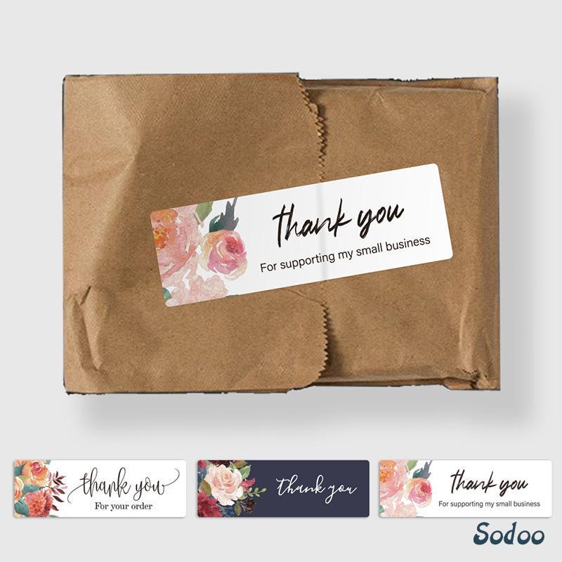 

120 pcs Stiker Label Thank You For Your Order - SO