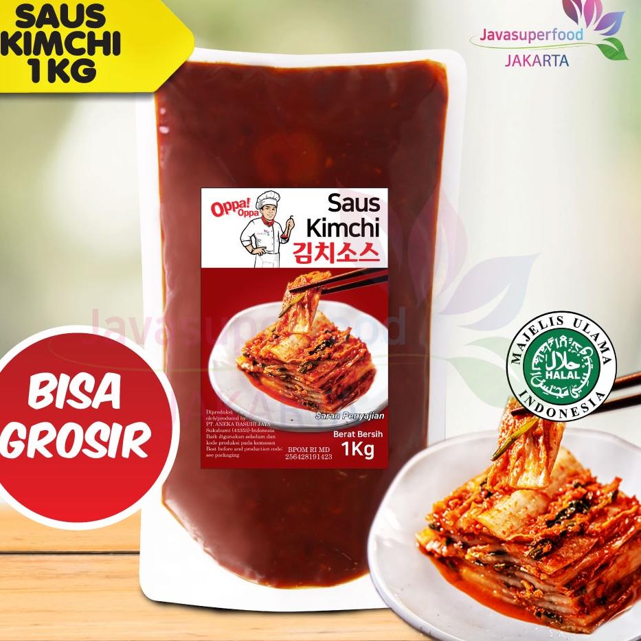 

✸ Saus Instan Saus Kimchi Korea 1kg/ Sauce Kimchi Korea Saus Oppa!Oppa ➾