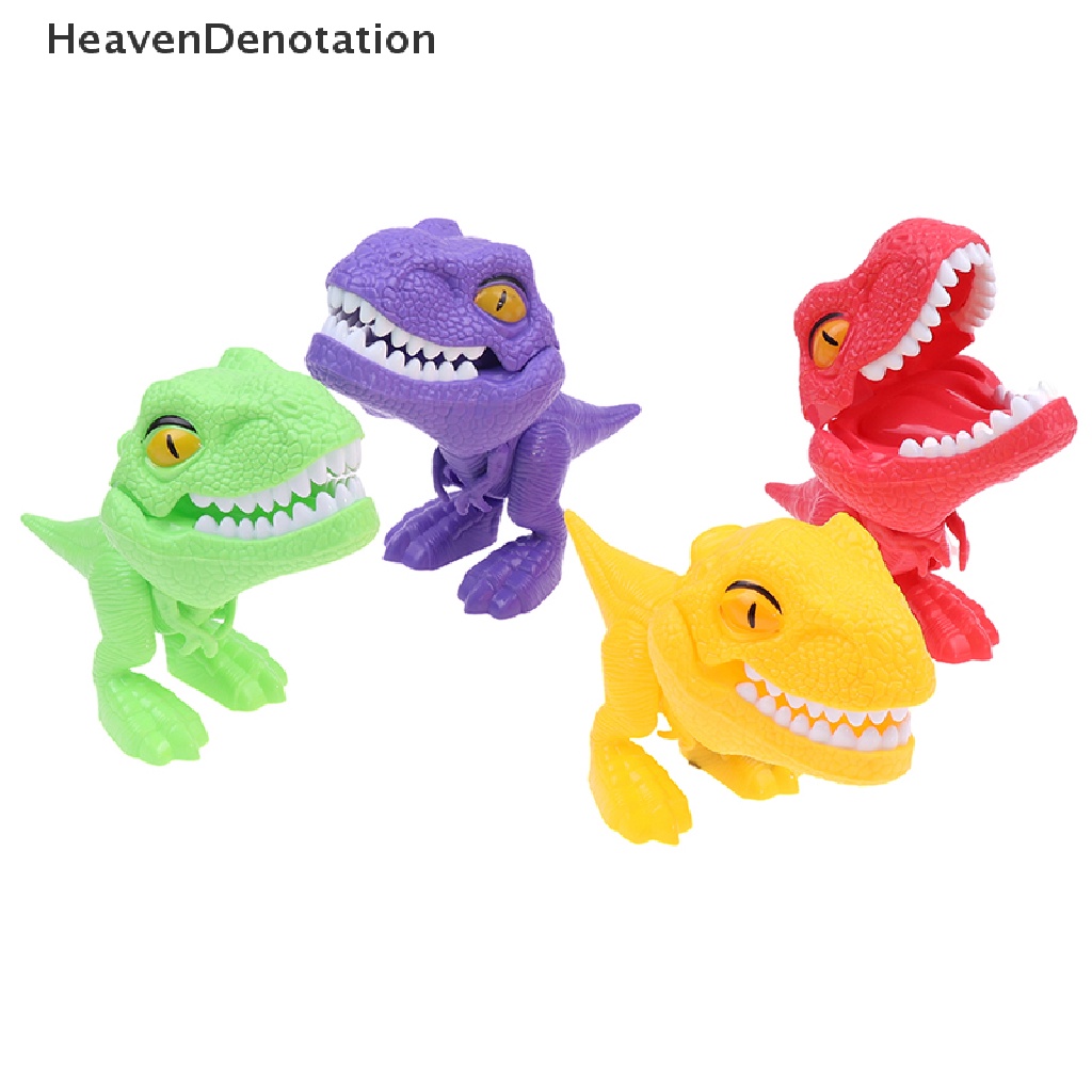 [HeavenDenotation] 10pcs/set Mainan Simulasi Dinosaurus Bermain set Montessori Mainan Edukasi HDV