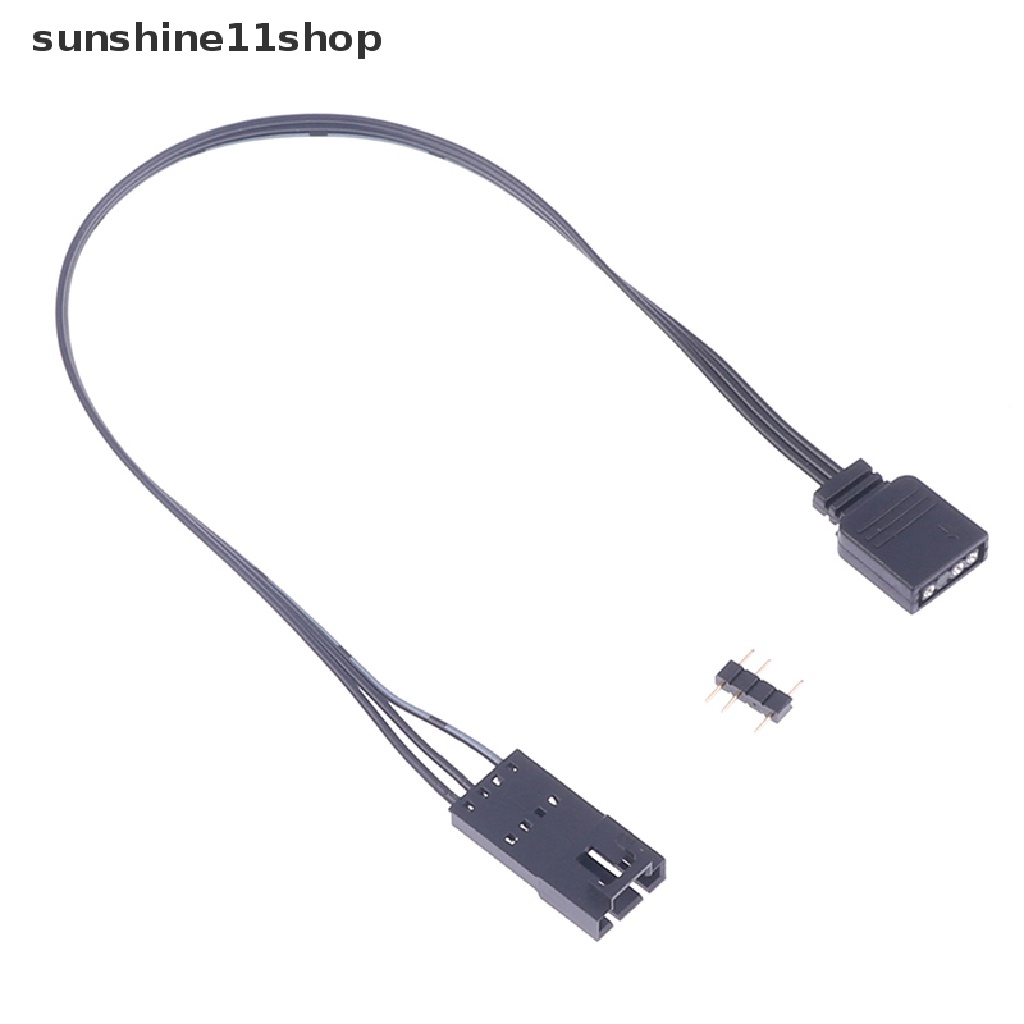 Sho Konektor Adaptor 3-Pin 5V Untuk Corsair SP/HD/LL/ML/QL RGB Ke Standar ARGB N