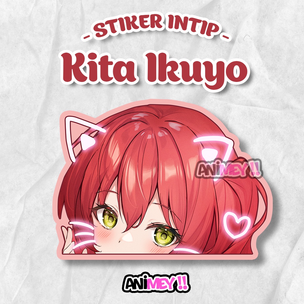 

Stiker Intip Kita Ikuyo / Sticker Anime Waterproof