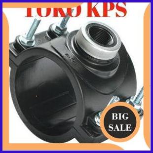 perkakas Fitting HDPE Clamp Saddle 200mm x 2" 1F3BZ3