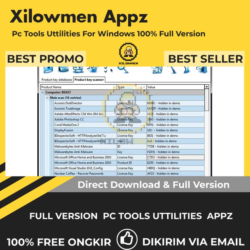 [Full Version] Recover Keys Premium Pro PC Tools Software Utilities Lifetime Win OS